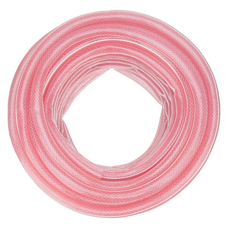 Шланг эластичный 3/4", 50 м, прозрачный розовый Palisad (67676)