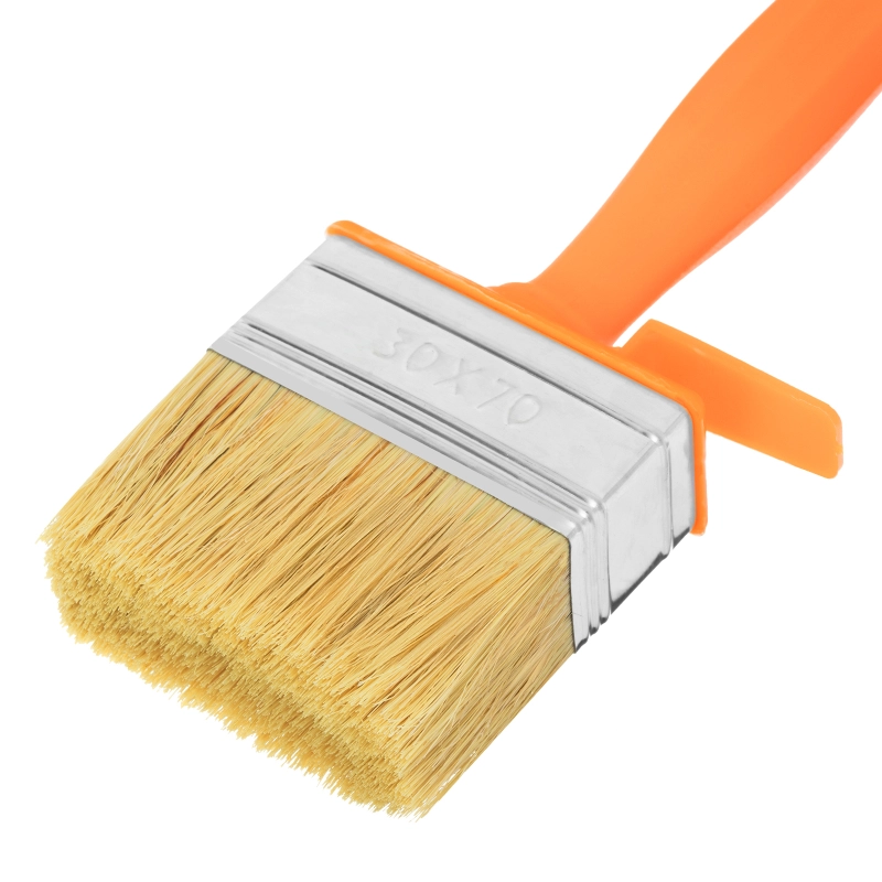 Кисть-ракля, 30х70 мм, натуральная щетина, пластмассовый корпус, пластмассовая ручка Sparta (841066)