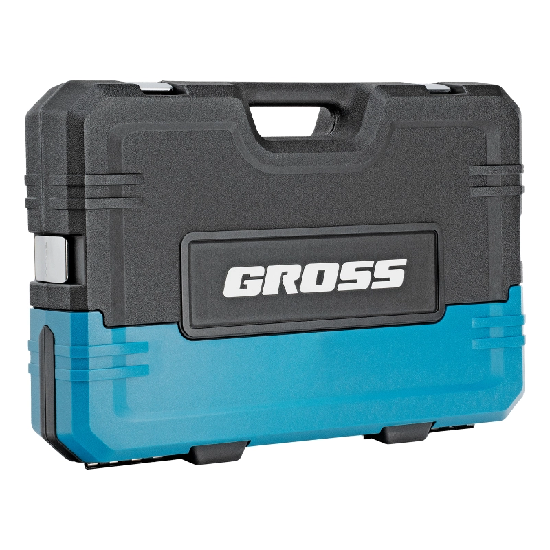 Набор инструментов, 1/4", 1/2", CrV, 120 зубьев, 101 предмет Gross (14151)