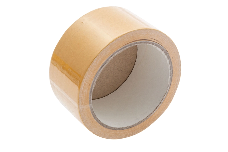 Лента клейкая двусторонняя, 50 мм х 10 м, на тканевой основе Сибртех (888125)