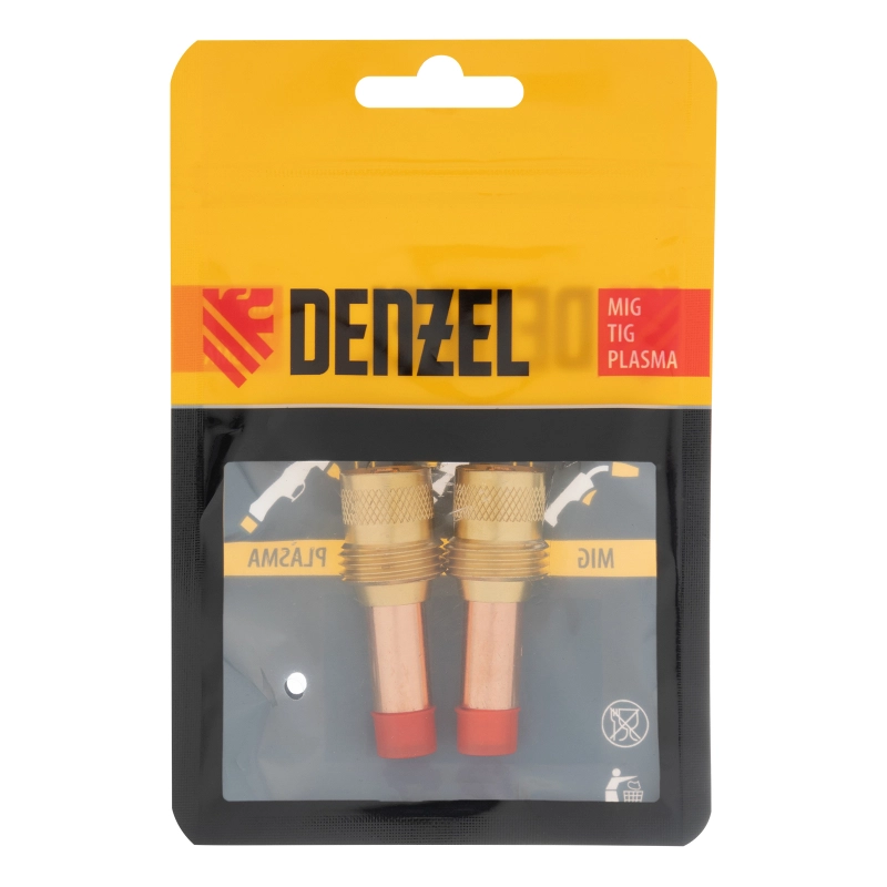 Набор цанг для электрода 1,6мм, 2,0мм, 2,4мм, 3,2 мм Denzel (93657)