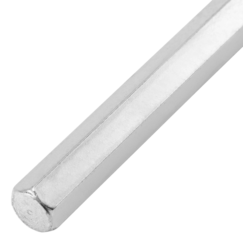 Ключ имбусовый HEX, 8 мм, 45x, закаленный, никель Сибртех (12340)