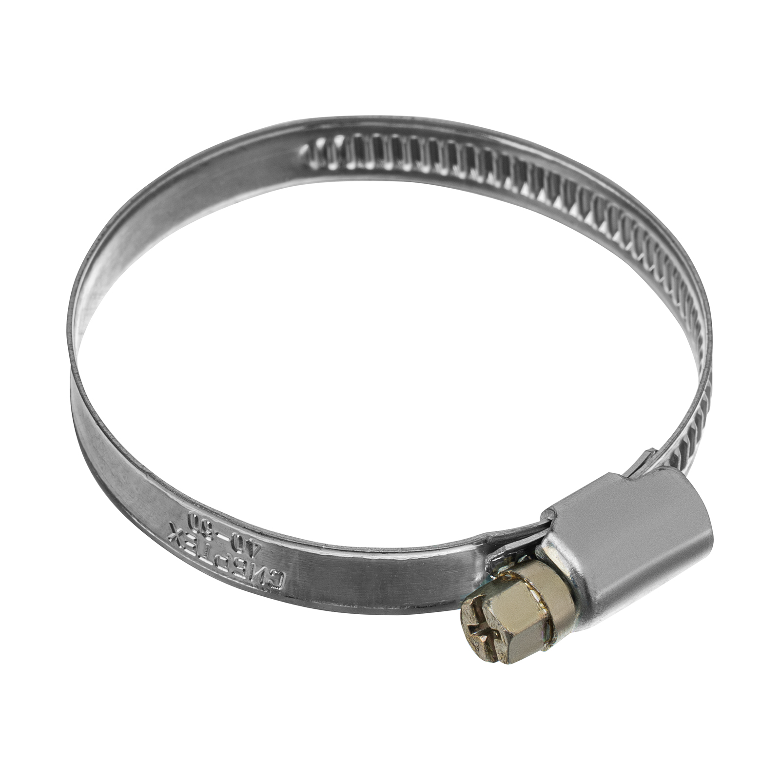 Хомуты металлические, Стандартное болтовое крепление 40-60 мм, 2 шт, ширина 9 мм Сибртех (47661)