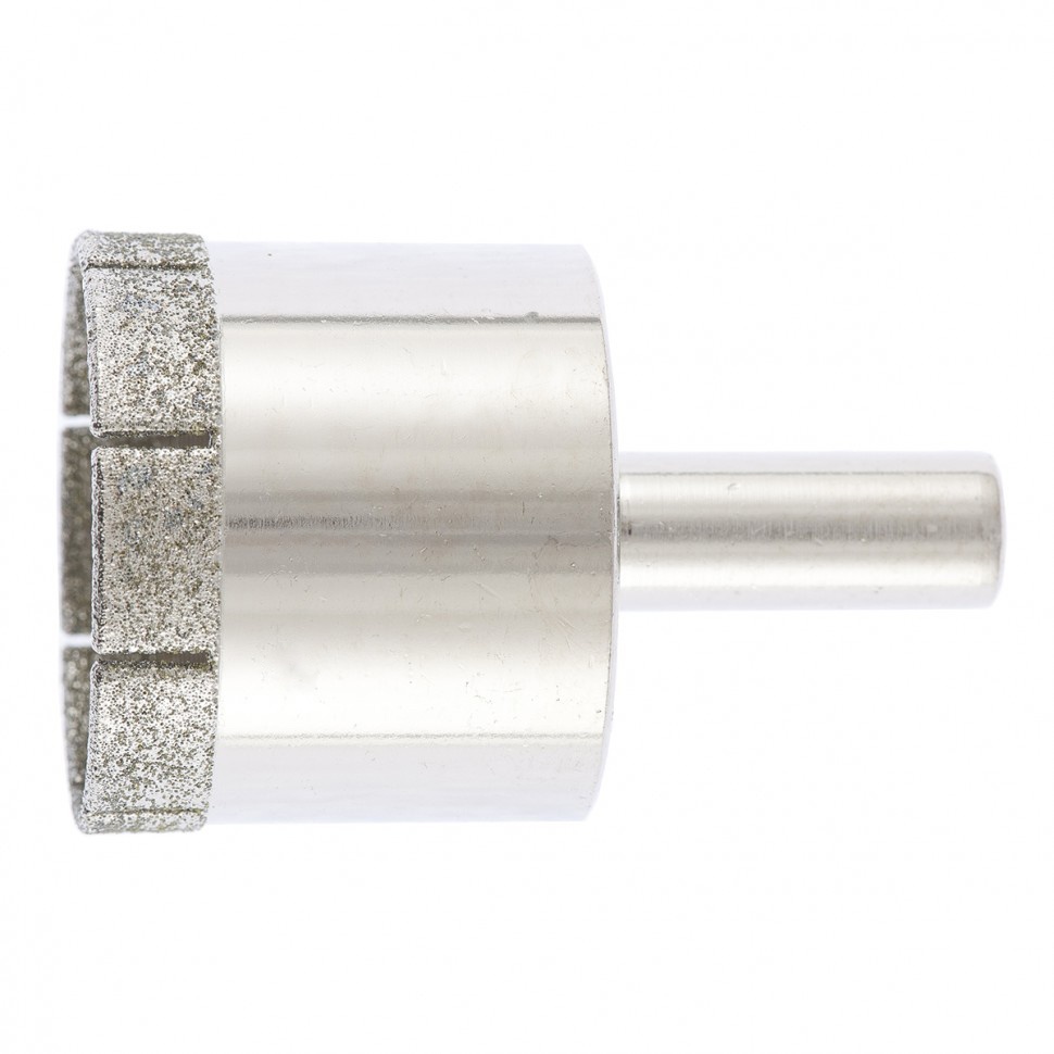 Сверло по стеклу и керамической плитке, 38 х 55 мм, цилиндрический хвостовик Сибртех (726387)