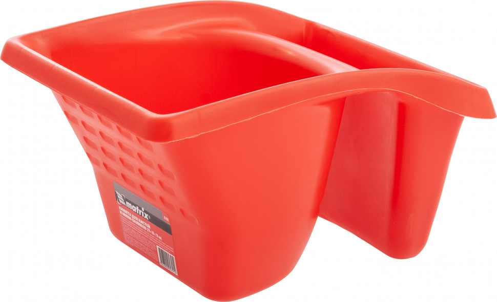 Кювета для кистей и мини-валиков, ударопрочный пластик, 1.2 л, 220 х 180 х 120 мм Matrix (81450)