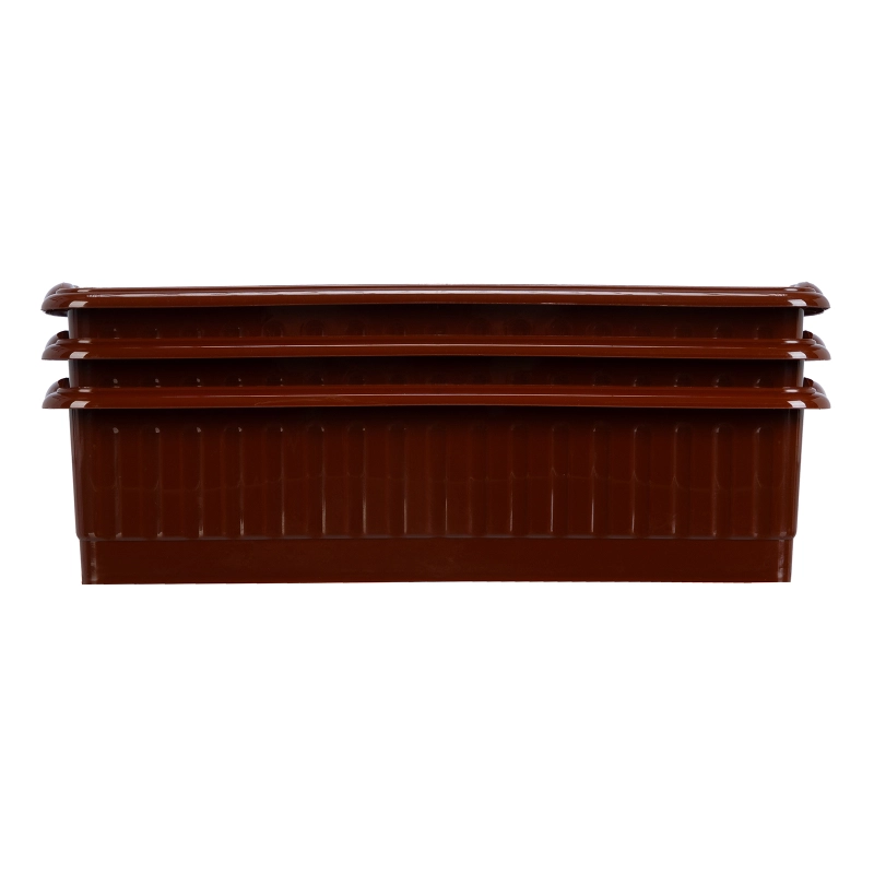 Поддон для рассады 322х166х82 мм, пластиковый, 3 шт, под 8 горшочков 250 мл. Palisad (643442)