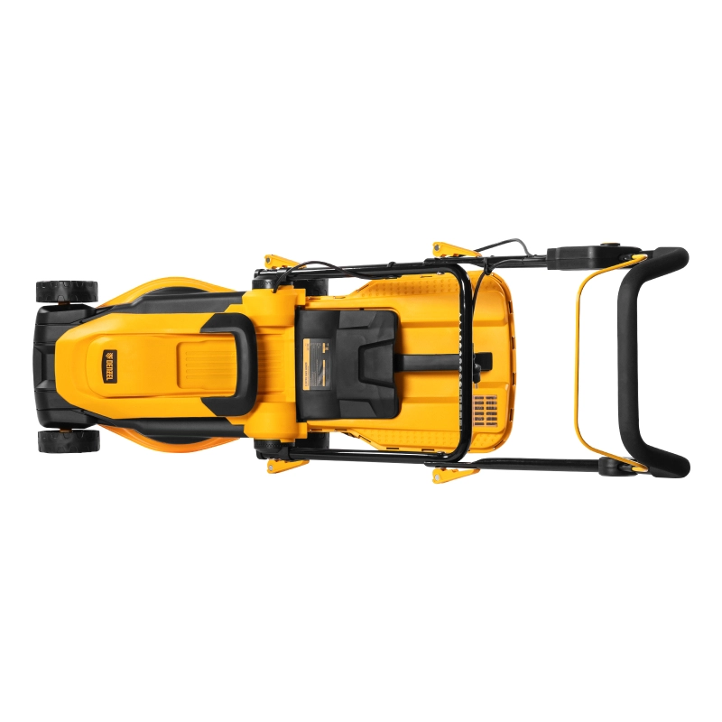 Газонокосилка электрическая GM-1200, 1200 Вт, ширина 32 см, 3 уровня, травосборник 25 л. Denzel (96615)
