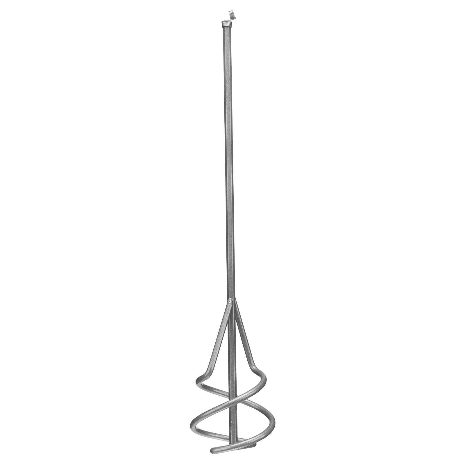 Миксер для строительных смесей, 80х8х400мм, шестигранный хвостовик Сибртех (84771)