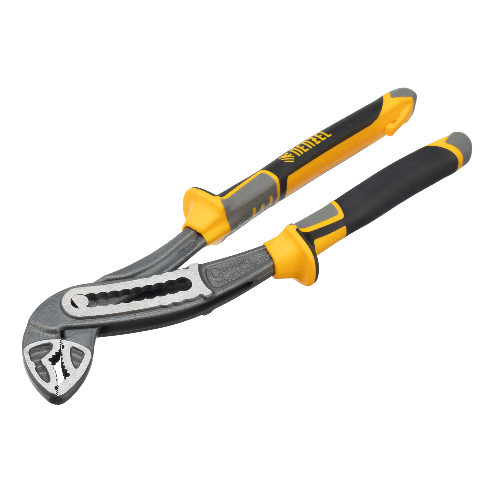 Клещи переставные, трехкомпонентные рукоятки 240 мм Denzel (17900)