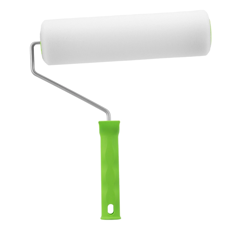 Валик "Поролон" с ручкой, 250 мм, D 48 мм, D ручки 6 мм Сибртех (80104)