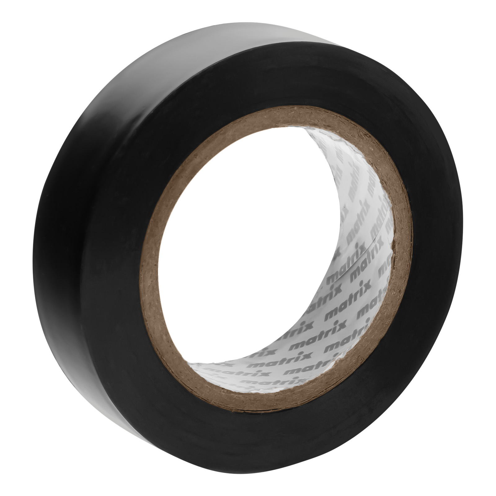 Изолента ПВХ, 15 мм х 10 м, черная, 150 мкм Matrix (88771)