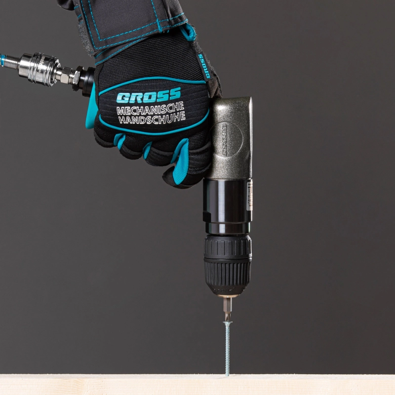 Дрель пневматическая G302, 3/8, 1800 об/мин, патрон 10 мм Gross (57449)