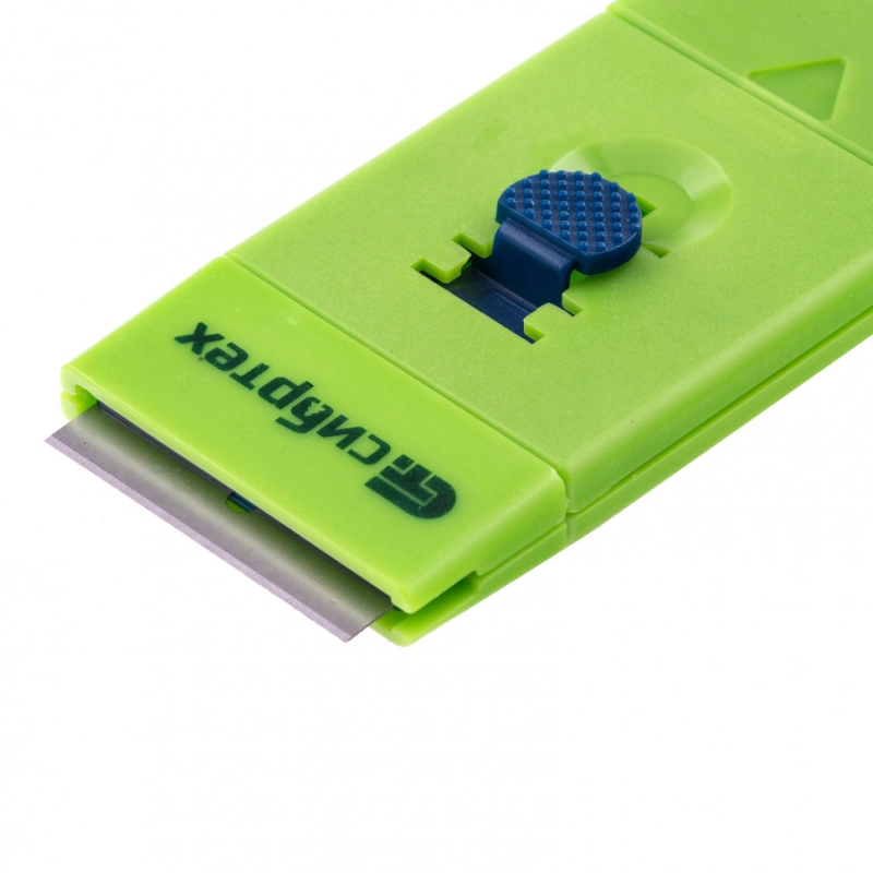 Скребок пластмассовый с выдвижным сменным лезвием Сибртех (79539)