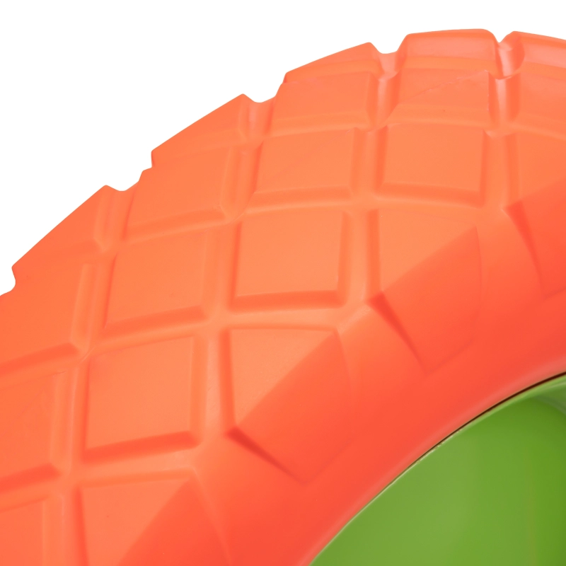 Колесо полиуретановое 4.80/4-8, длина оси 80 мм, подшипник 20 мм Сибртех (689805)