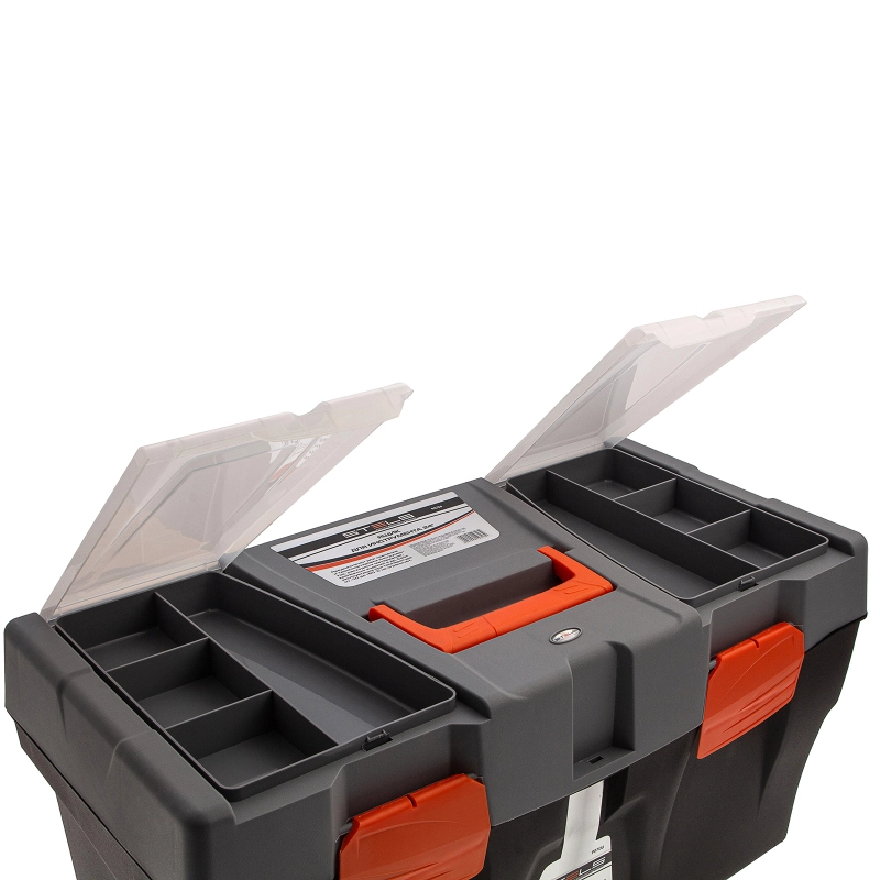 Ящик для инструмента 23", 590х300х300 мм, пластик Россия// Stels (90706)