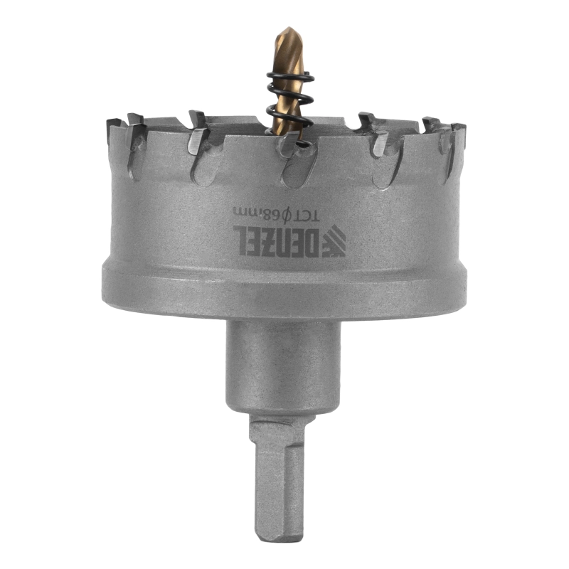 Коронка по металлу твердосплавная, 68 мм Denzel (724019)