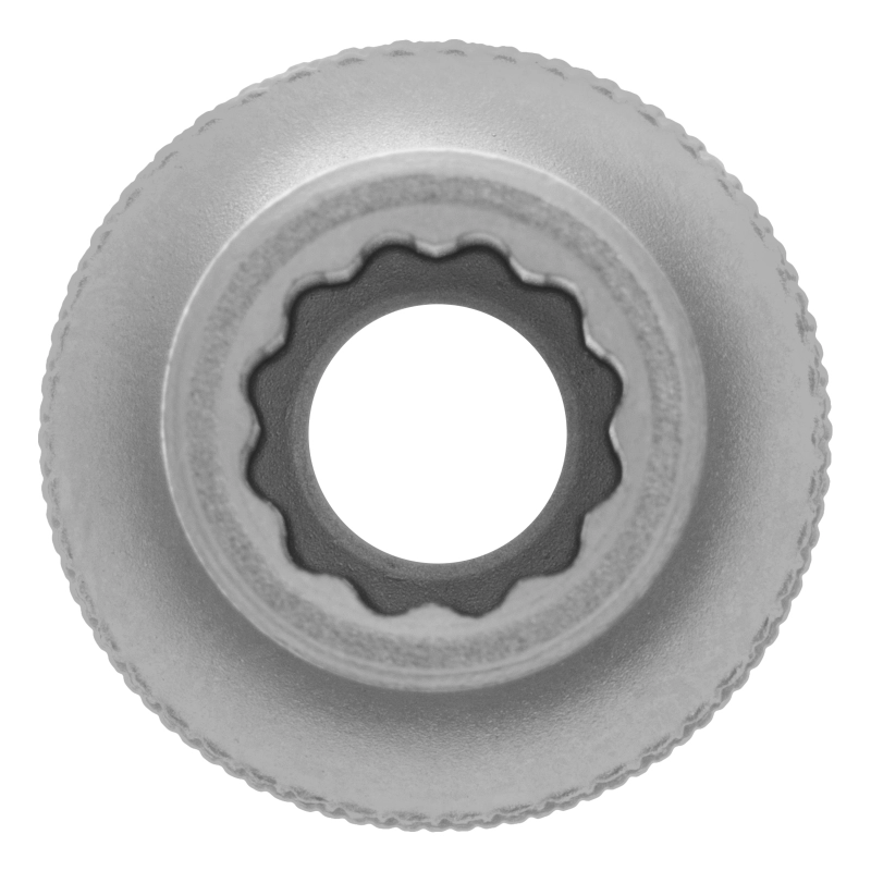 Головка торцевая, 9 мм, двенадцатигранная, CrV, под квадрат 1/2, хромированная Stels (13649)