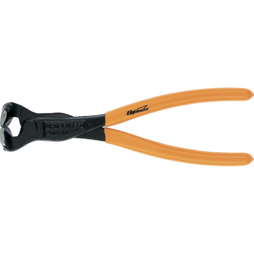 Клещи Black HeaD, 200 мм, торцевые, обрезиненные рукоятки Sparta (179385)