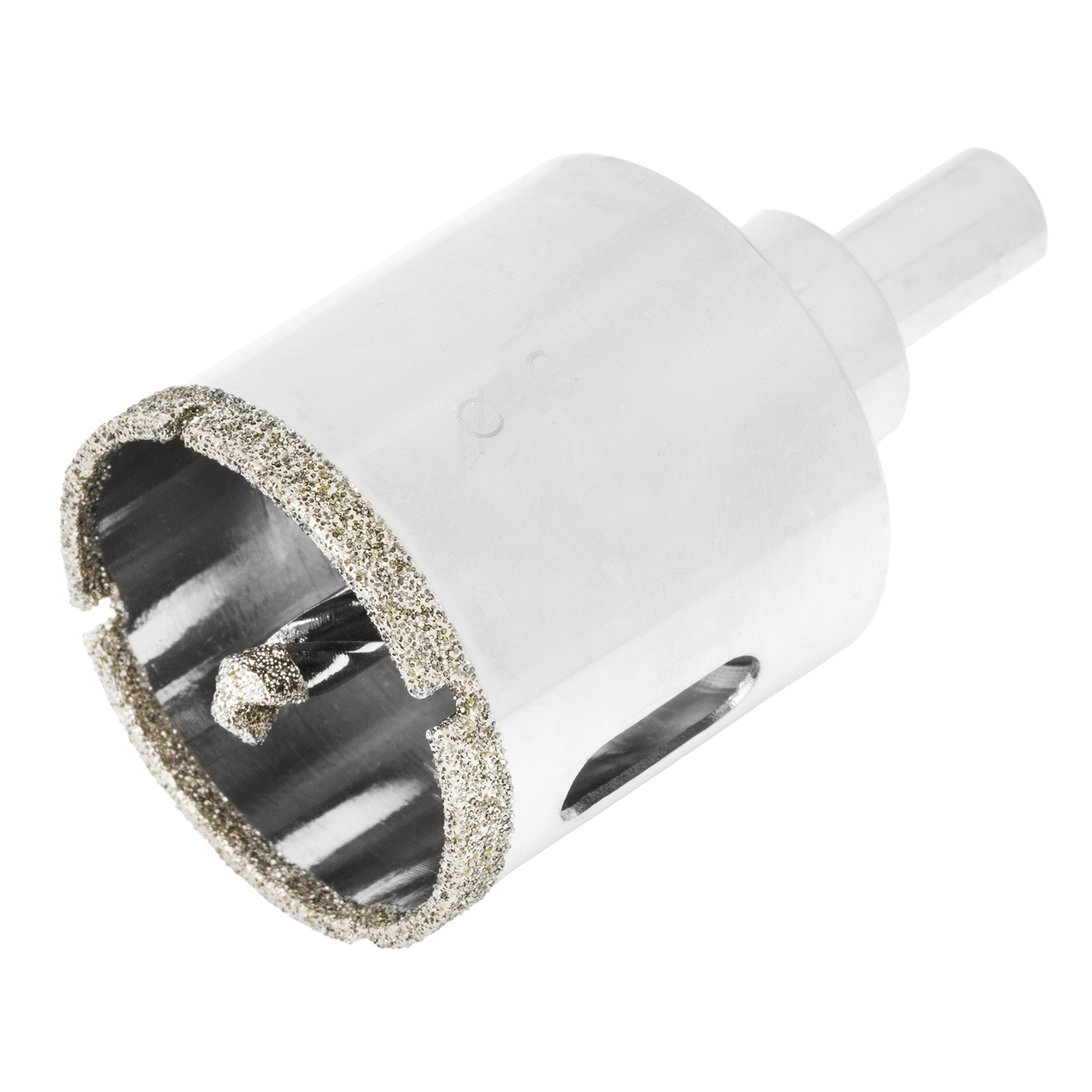 Сверло алмазное по керамограниту, 40 х 67 мм, трехгранный хвостовик Matrix (726403)