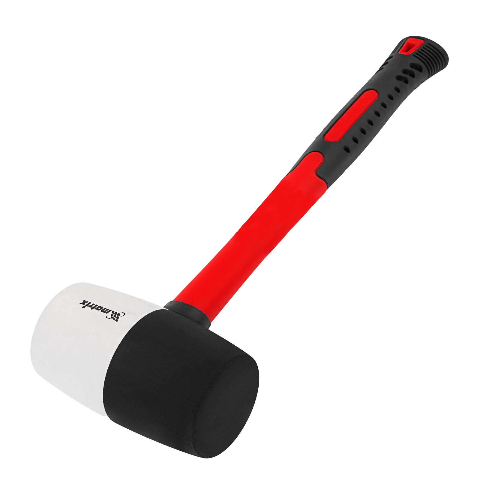 Киянка резиновая, 910 г, черно-белая резина, фибергласовая рукоятка Matrix (11173)