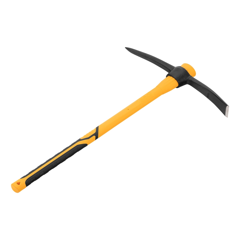 Кирка 2000 г, узкая, фиберглассовая обрезиненная рукоятка 900 мм Denzel (21835)