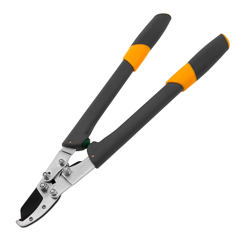 Сучкорез с наковальней, 525 мм, двухрычажный механизм, нейлоновые рукоятки, Luxe, Palisad (60587)