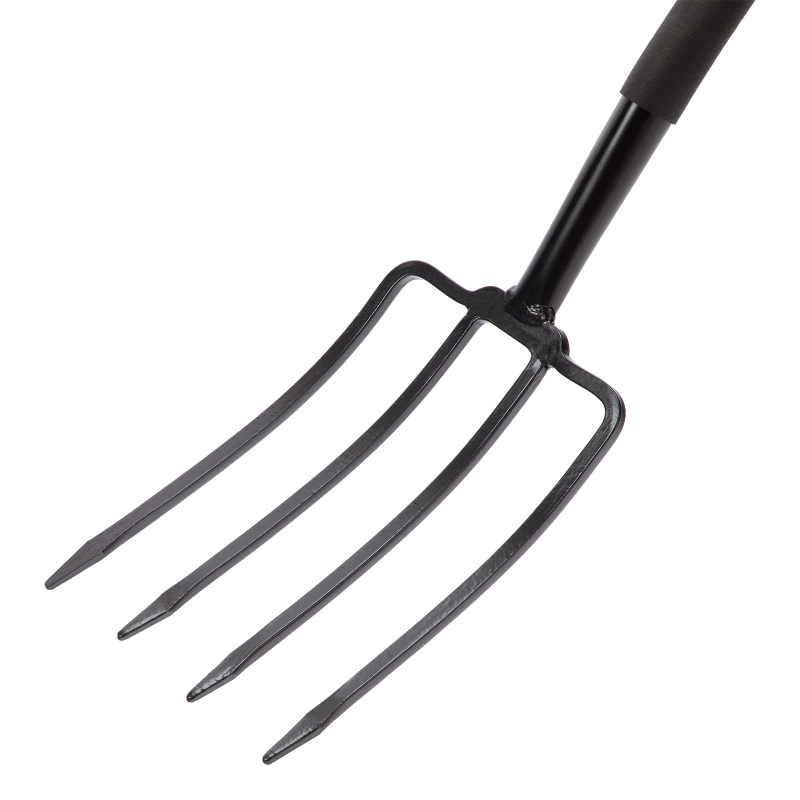 Вилы 4-х рогие, садово-огородные, 180х280х1200 мм, цельнометаллические, кованые, LUXE Palisad (613748)