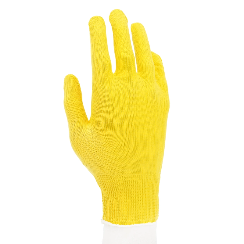 Перчатки Нейлон, 13 класс, цвет лимон, L (67822)