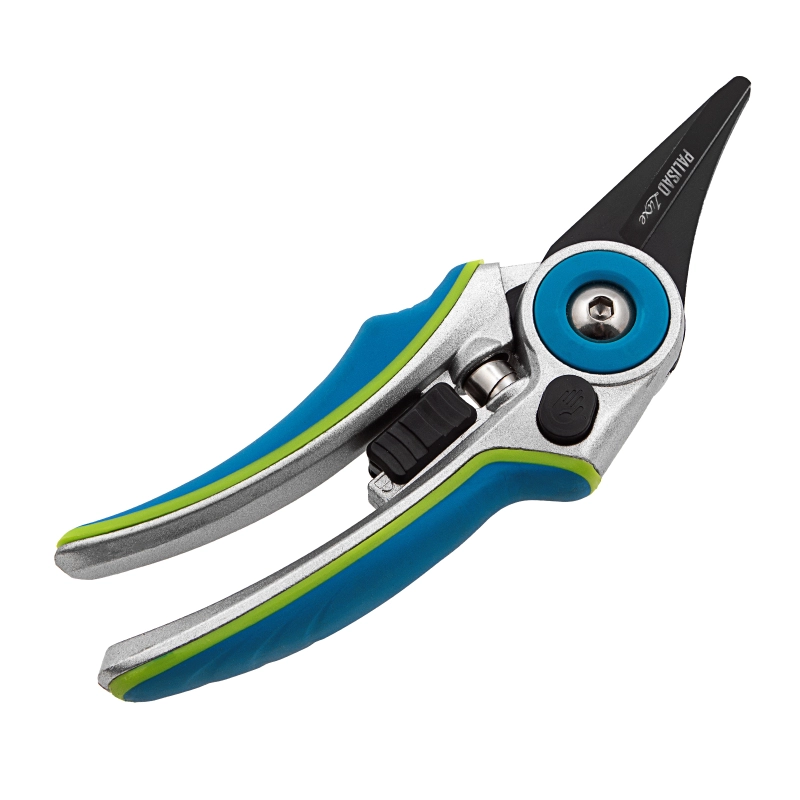 Секатор цветочный, 215 мм, регулировка захвата, алюминиевые рукоятки, Luxe, Palisad (60476)