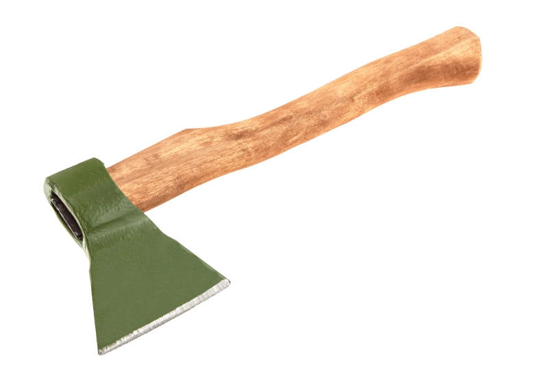 Топор кованный, в сборе, 600/850 г, деревянное топорище, 400 мм, Б1 Сибртех (21606)