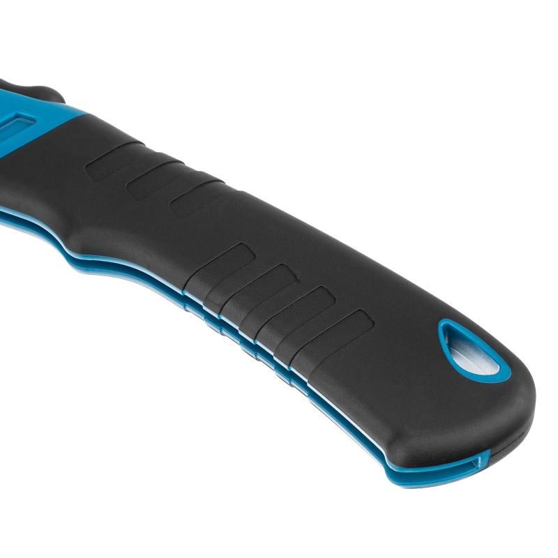 Пила по дереву Piranha, складная, для кемпинга и сада, 150 мм, 9-10 TPI, подкаленый зуб 3D, двухкомпонентная рукоятка Gross (23616)