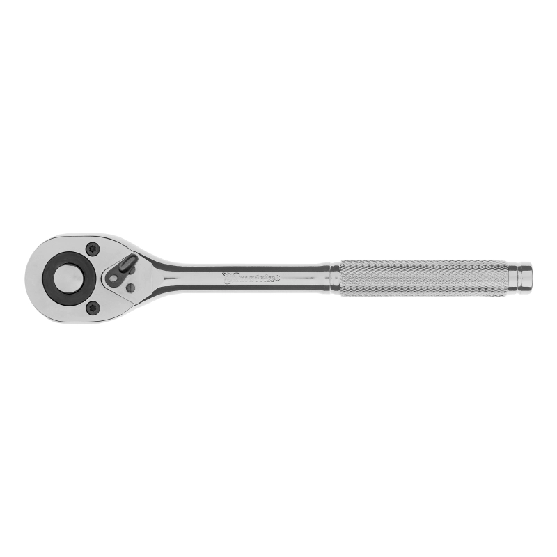 Ключ-трещотка 1/2", CrV, 45 зубьев, с быстрым сбросом, цельнометаллический, хром Matrix (14015)