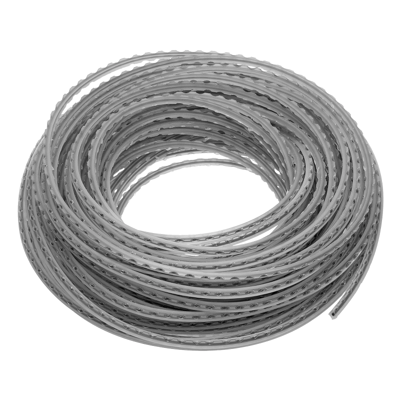 Леска для триммера двухкомпонентная зубчатый квадрат, 2,4мм х 15м, блистер EXTRA CORD, Denzel (96258)