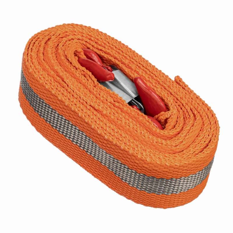 Трос буксировочный 5 т, 5 м, 2 крюка, сумка на молнии Stels (54381)