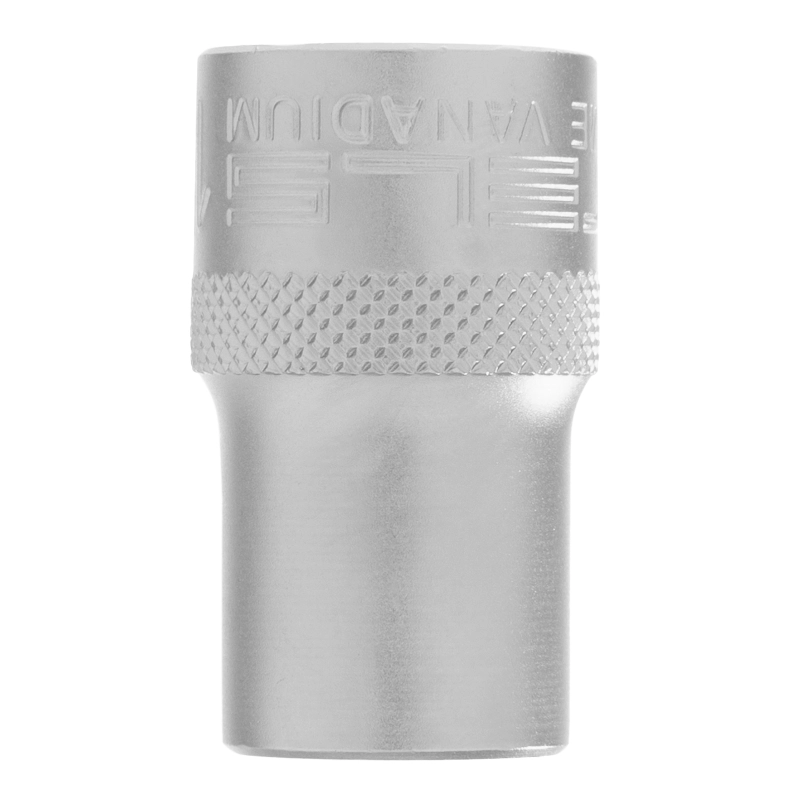 Головка торцевая, 13 мм, двенадцатигранная, CrV, под квадрат 1/2, хромированная Stels (13657)