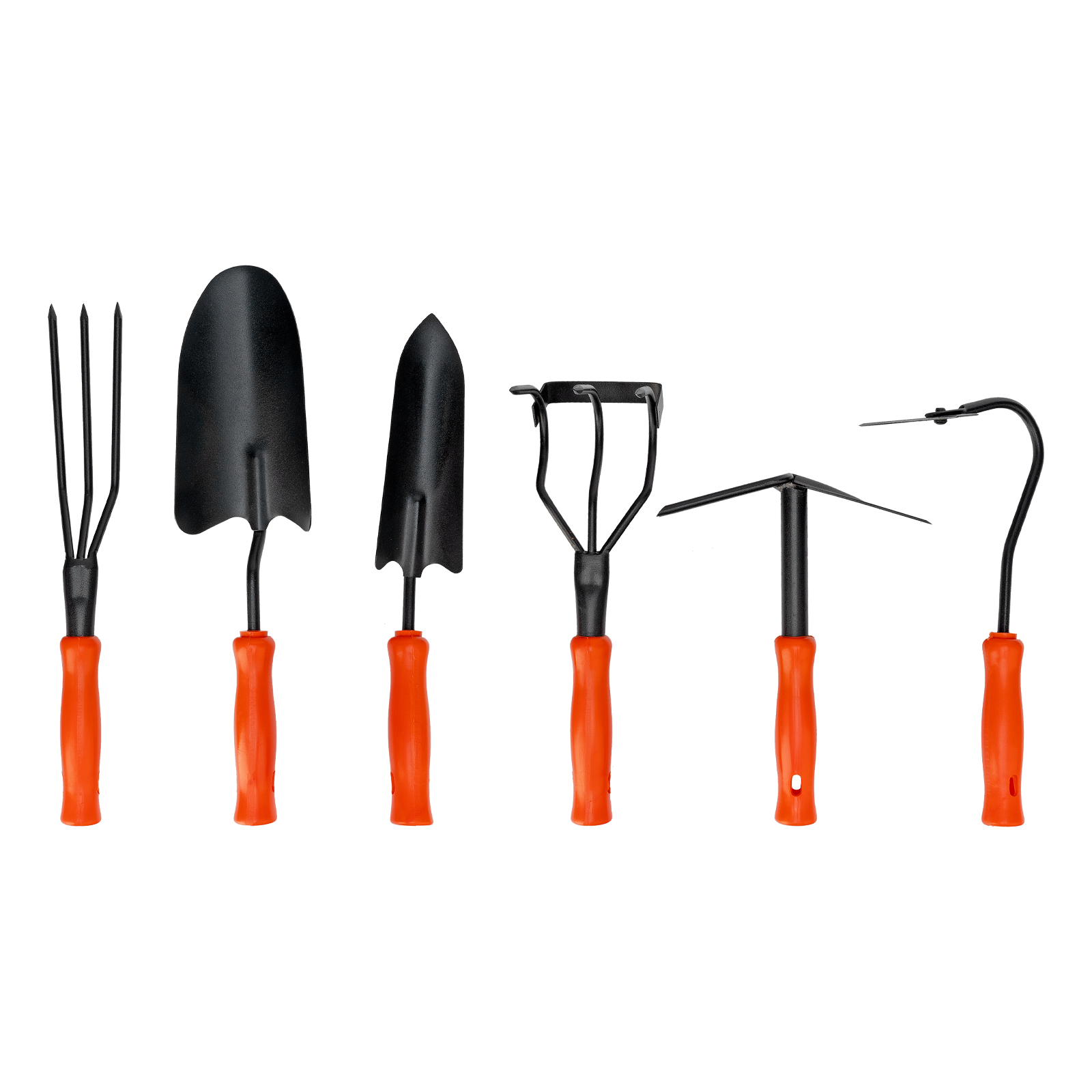 Набор садового инструмента, пластиковые рукоятки, 6 предметов Palisad (629127)