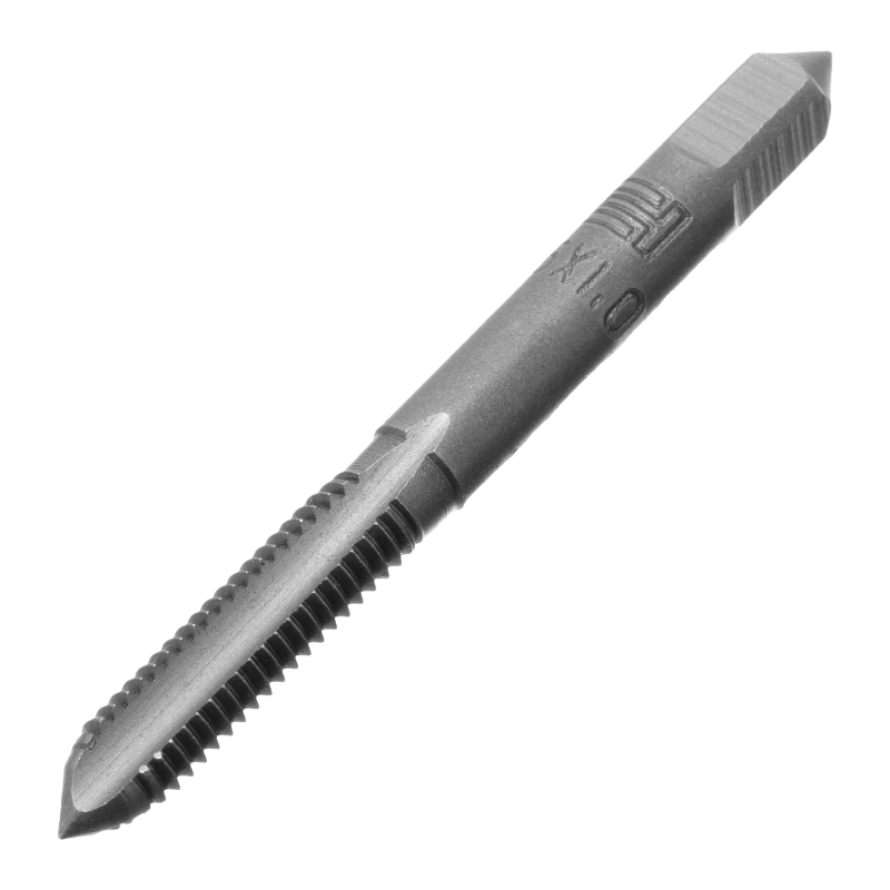 Метчик ручной М6 х 1 мм, комплект из 2 шт Сибртех (76617)