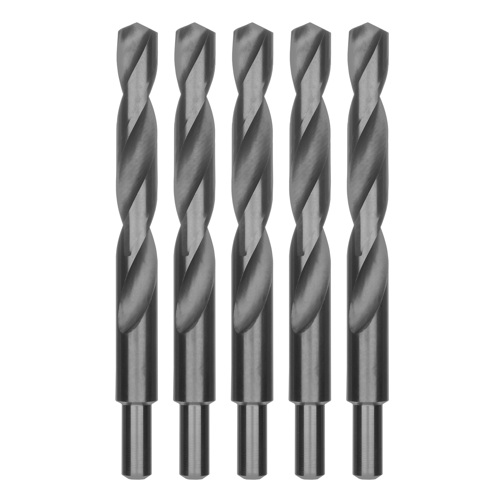 Сверло по металлу, 18 мм, полированное, HSS, 5 шт, цилиндрический хвостовик Matrix (72080)