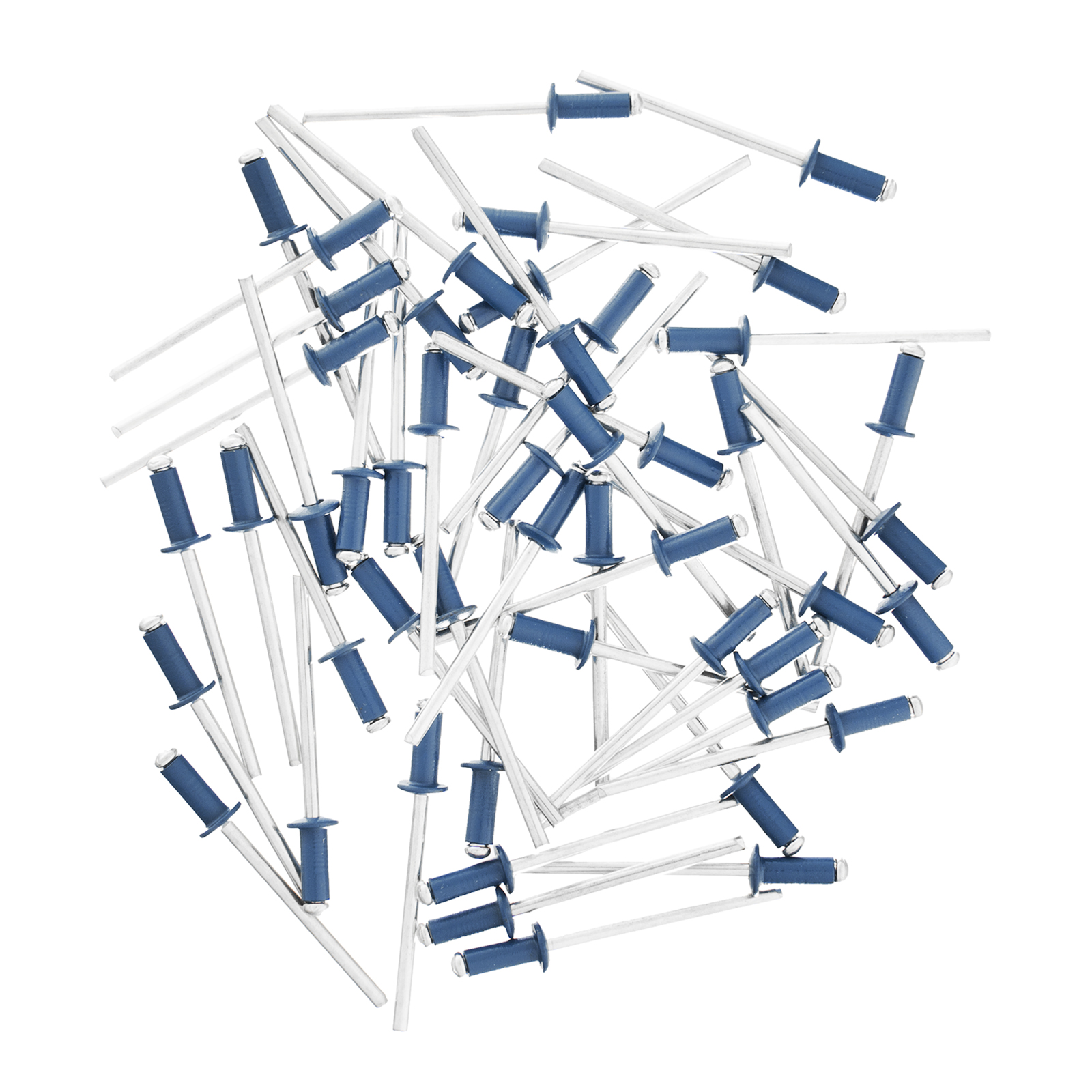 Заклепки 3.2 х 8 мм RAL 5005, синий, 50 шт Matrix (40676)