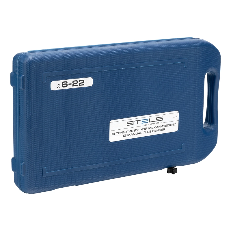 Трубогиб арбалетный, башмаки 1/4"-7/8", в пластиковом кейсе STELS (18110)