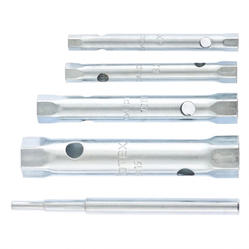 Набор ключей трубчатых торцевых, 5 предметов  Сибртех (13711)