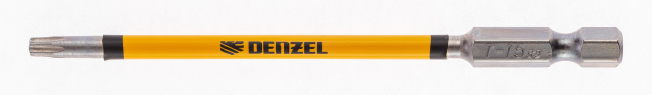 Бита T15x100 мм, 5 шт. Denzel (7711329)
