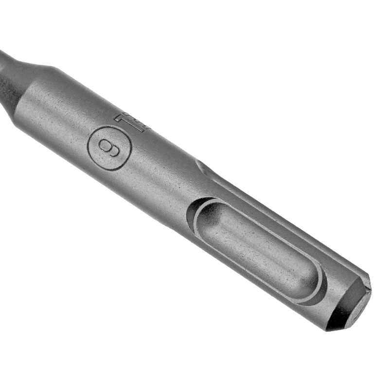 Бур по бетону, двойная спираль, три пылеотводящие кромки, 6 x 110 мм DENZEL (705005)