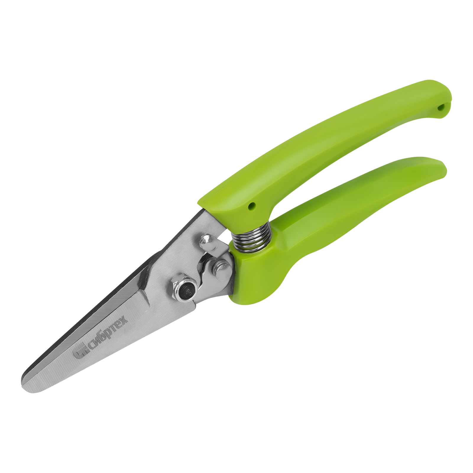 Секатор цветочный, 205 мм, пластиковые рукоятки, Сибртех (60494)