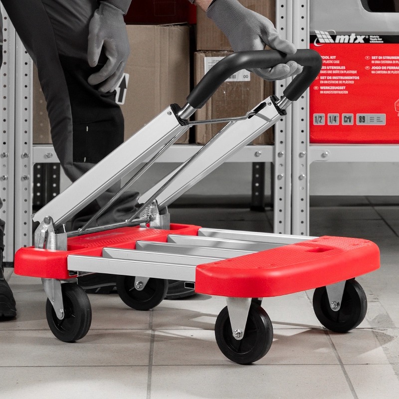 Тележка хозяйственная, телескопическая, грузоподъемность 150 кг Matrix (98210)