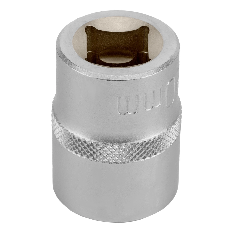 Головка торцевая, 20 мм, шестигранная, CrV, под квадрат 1/2 Stels (13831)