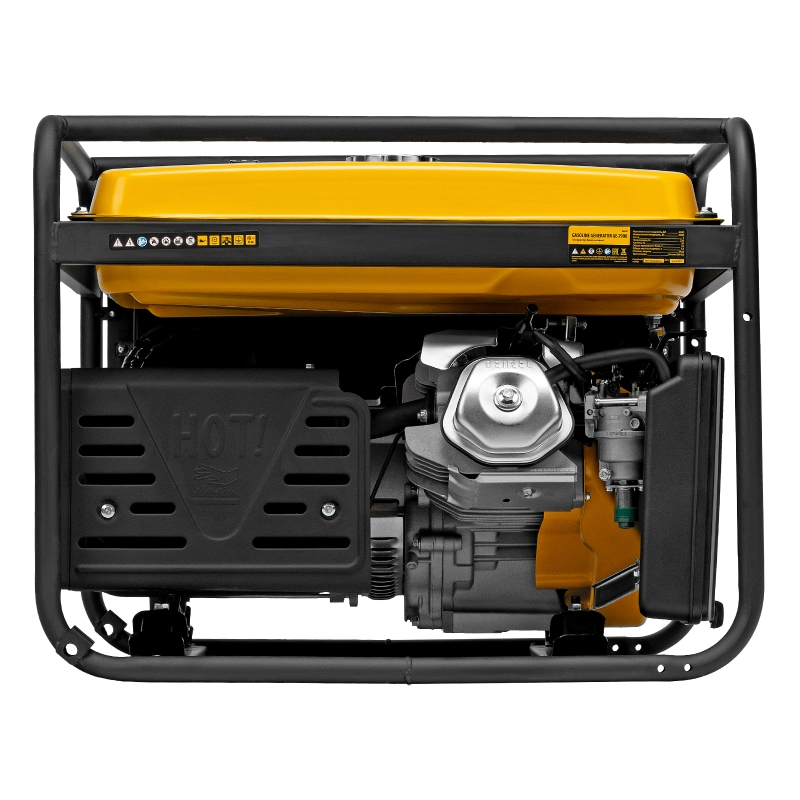 Генератор бензиновый GE 7900, 6.5 кВт, 220 В/50 Гц, 25 л, ручной пуск Denzel (94638)