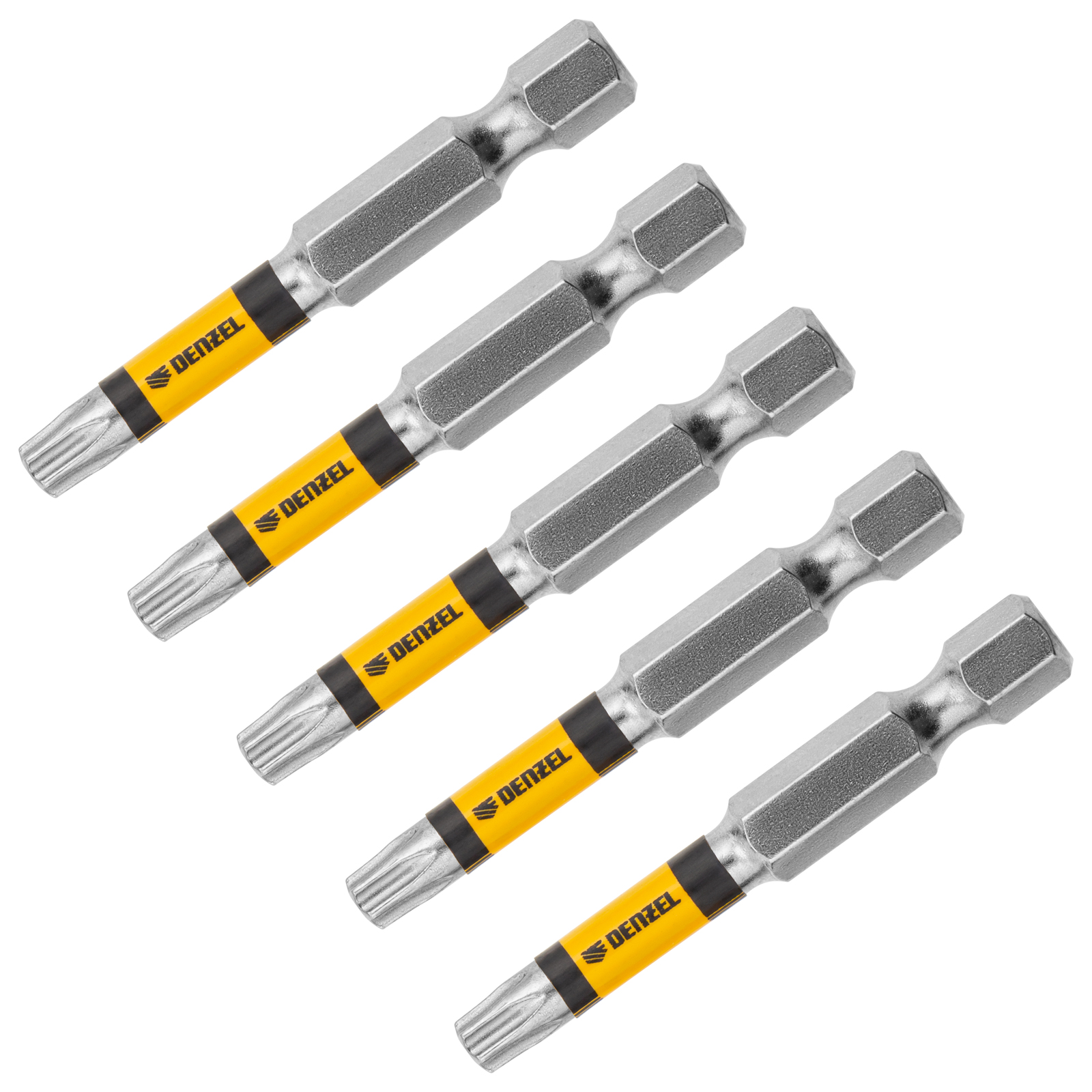 Бита T25x50, 5 шт. Denzel (7711321)