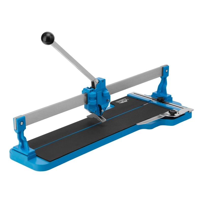 Плиткорез ручной монорельсовый 600 х 14 мм, ходовая каретка, 9/4 регулировка подшипников, литая станина Барс (87590)