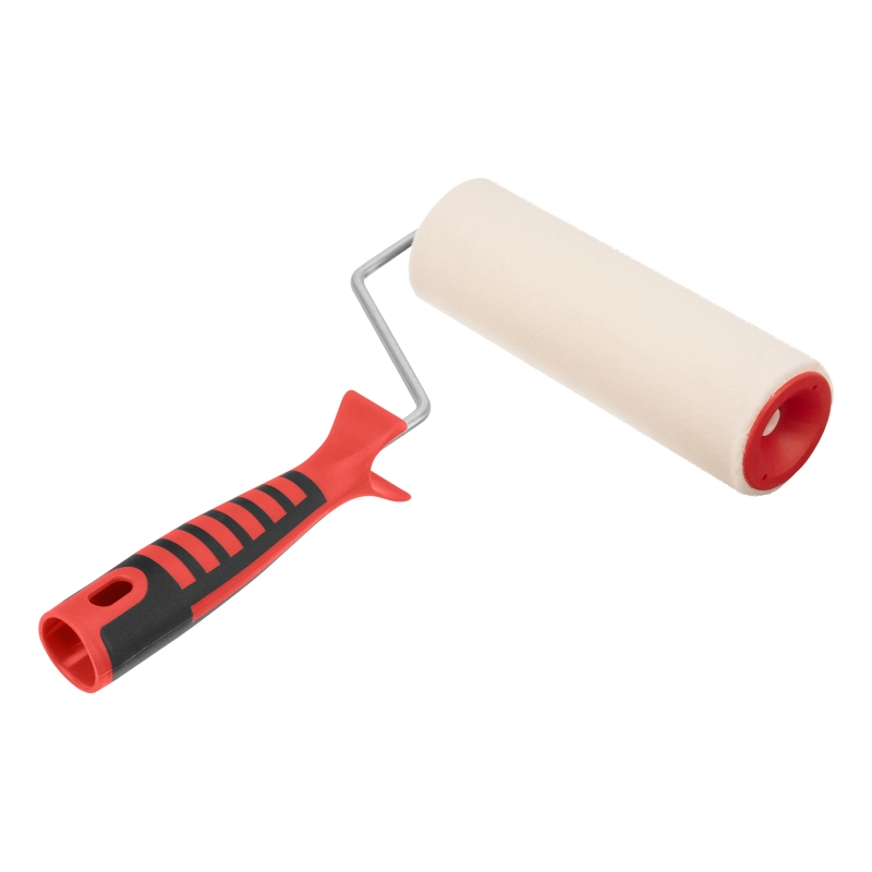 Валик "Велюр" с двухкомпонентной ручкой, 180 мм, ворс 4 мм, D 48 мм, D ручки 6 мм, шерсть Matrix (80662)